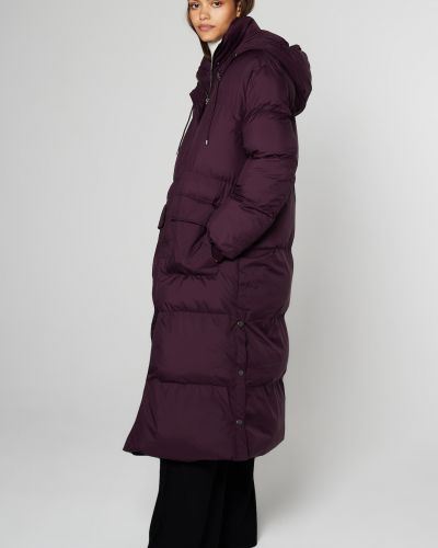 Žieminis paltas Aligne violetinė