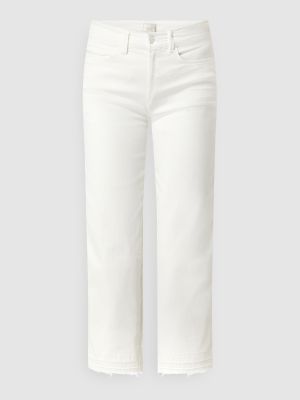 Proste jeansy Milano Italy białe