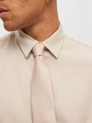 Camicia Selected Homme beige