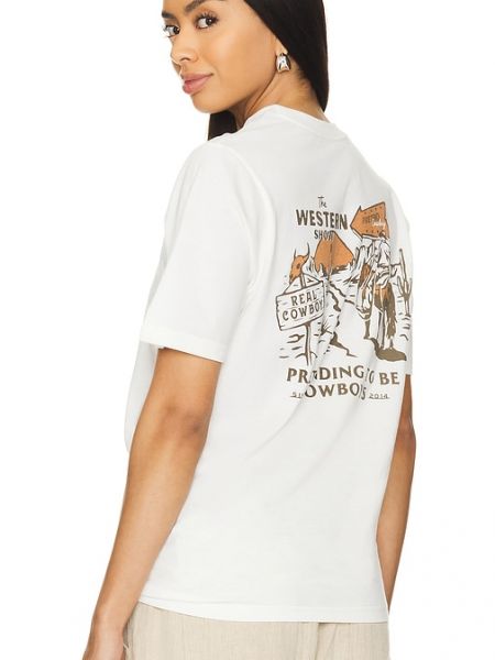 Camiseta Sendero Provisions Co. blanco