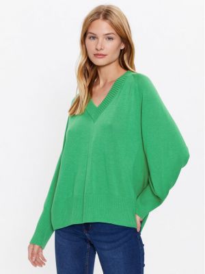 Laza szabású pulóver Inwear zöld