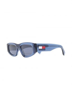 Okulary przeciwsłoneczne z nadrukiem Tommy Jeans niebieskie