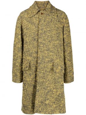Manteau avec poches Wales Bonner jaune