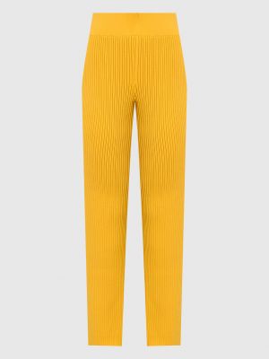 Прямые брюки Cult Gaia желтые
