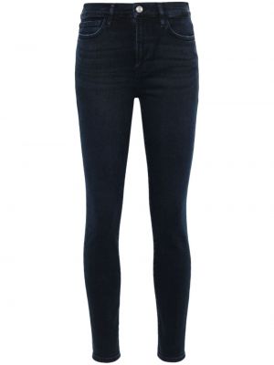Skinny džíny s vysokým pasem Frame modré