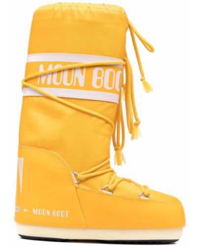 Cizme de zăpadă Moon Boot galben