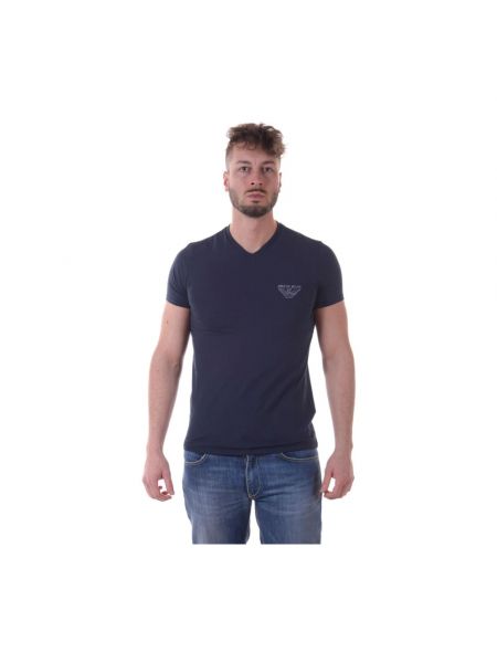 Sweatshirt mit print Armani Jeans blau