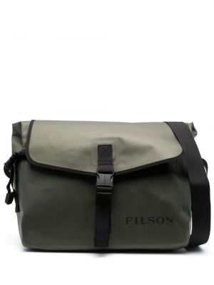 Водоустойчиви чанта с принт Filson зелено