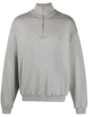 Sweatshirt aus baumwoll mit print Kapital grau