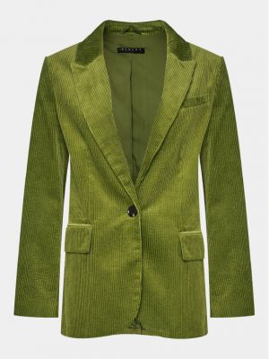 Priliehavé sako Sisley zelená