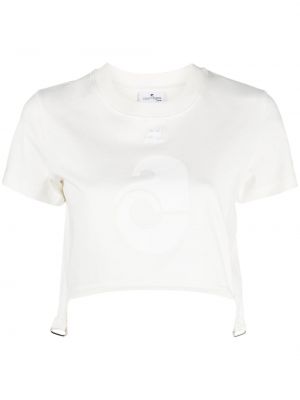 T-shirt Courreges weiß