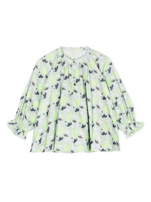Camicia con stampa Jnby By Jnby verde