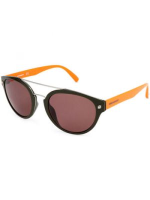 Pomarańczowe okulary przeciwsłoneczne Dsquared
