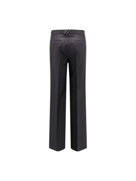 Pantalones de lana Burberry negro