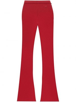 Pantaloni Courrèges rosso