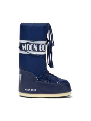 Nylon gummistiefel Moon Boot blau