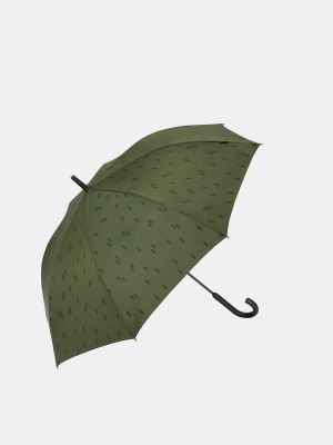 Paraguas con estampado Bisetti verde