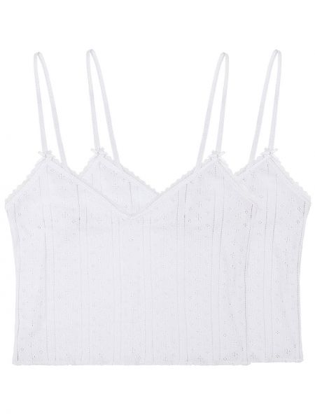 Crop top Cou Cou Intimates vit