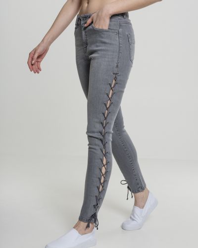 Jeans skinny Urban Classics gris