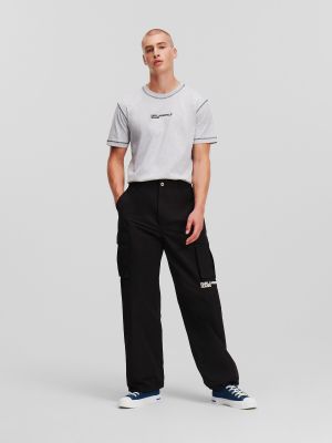 Pantaloni cu buzunare Karl Lagerfeld Jeans