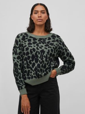 Jersey con estampado de tela jersey animal print Vila verde
