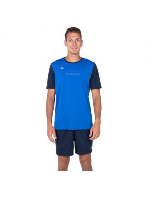 Форма REBORN волейбольная, шорты и футболка синий