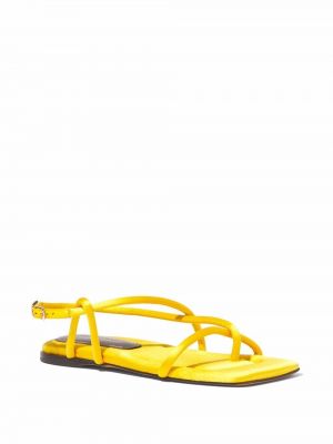 Sandales à bouts carrés Proenza Schouler jaune
