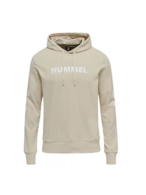 Bluza z kapturem Hummel beżowa