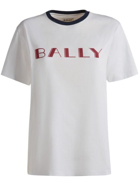 T-shirt Bally hvid