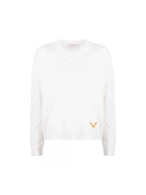 Sweter Valentino biały