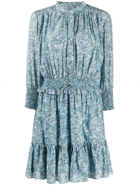 Sukienka rozkloszowana Rebecca Minkoff - Niebieski