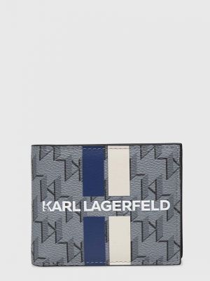 Pénztárca Karl Lagerfeld szürke