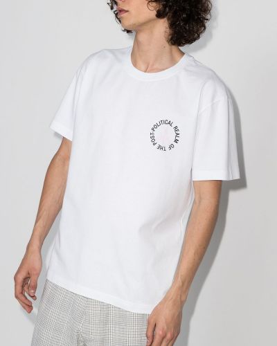 Camiseta con estampado Reception blanco