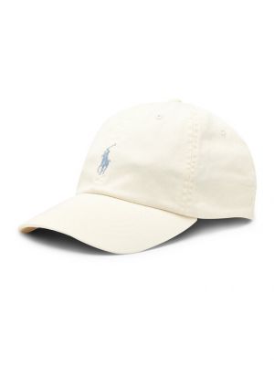 Kepurė su snapeliu Polo Ralph Lauren smėlinė
