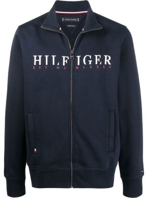 Brodert skjorte Tommy Hilfiger blå