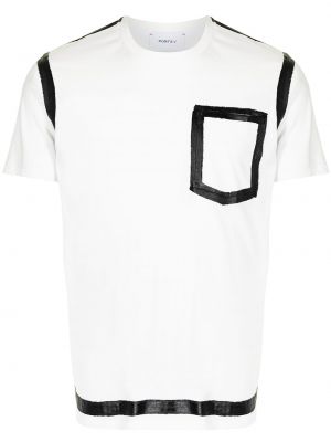 T-shirt Ports V bianco