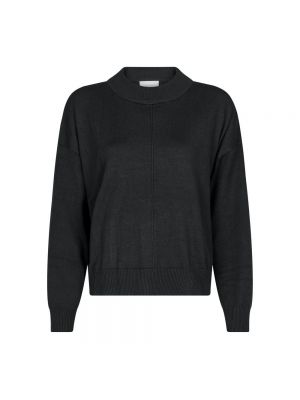 Dzianinowy sweter Neo Noir czarny
