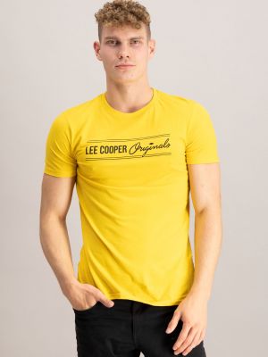 Тениска Lee Cooper жълто