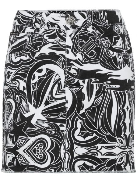 Džínsová sukňa Philipp Plein