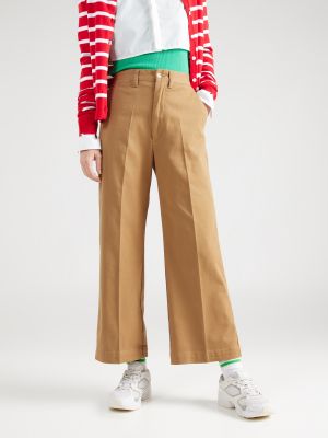 Широки панталони тип „марлен“ Polo Ralph Lauren каки