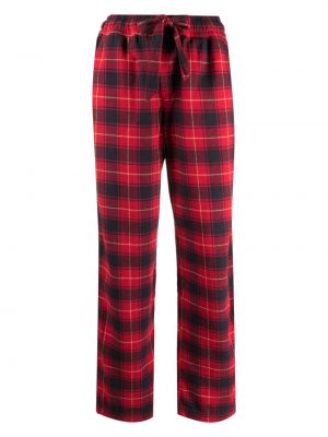 Pyjama en flanelle Tekla rouge
