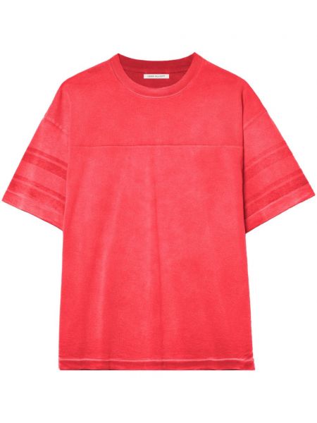 Bavlnené tričko John Elliott červená