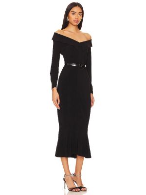 Robe mi-longue Norma Kamali noir