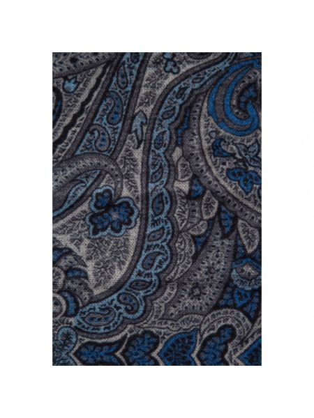 Bufanda elegante Kiton azul