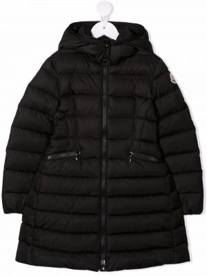 Lang pels for jenter Moncler Enfant svart