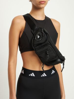 Jostas soma ar rāvējslēdzēju Adidas By Stella Mccartney melns
