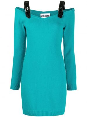 Strikket dress Moschino grønn