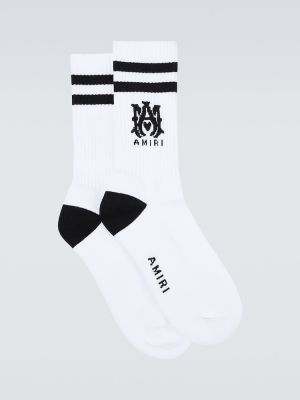 Βαμβακερός κάλτσες Amiri μαύρο