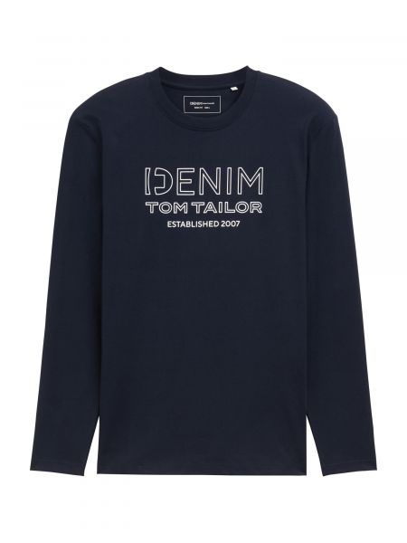 T-shirt Tom Tailor Denim hvid