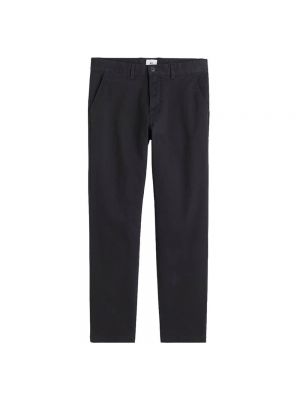 Хлопковые чиносы H&m черные
